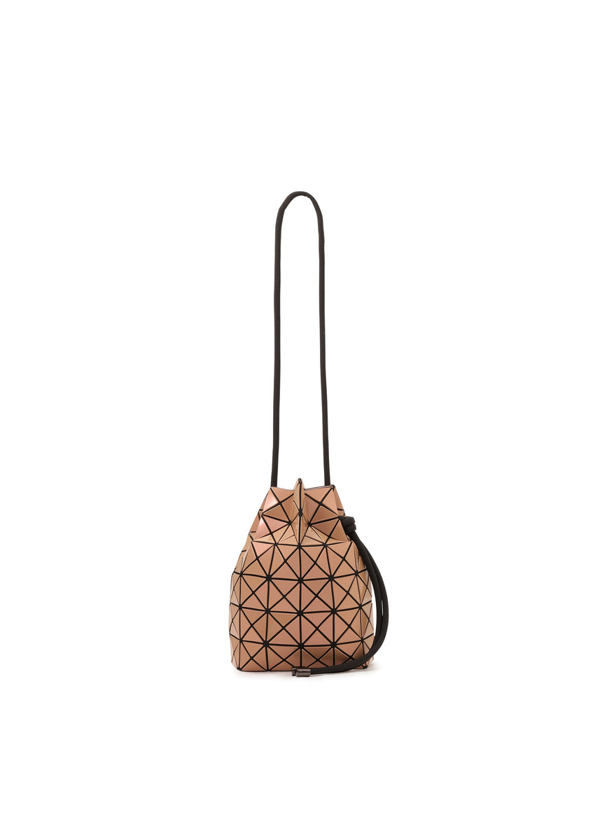 Bao Bao Issey Miyake Wring Geometric Drawstring Shoulder Bag in Pink