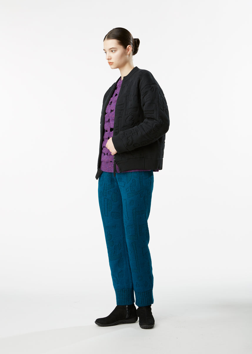 GEOMETRIC MATELASSE JACKET | The official ISSEY MIYAKE ONLINE 