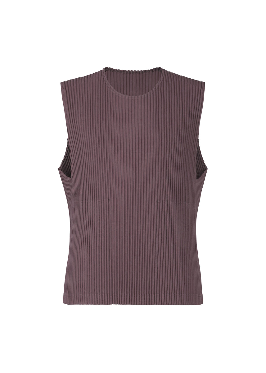 TAILORED PLEATS 2 VEST | The official ISSEY MIYAKE ONLINE 