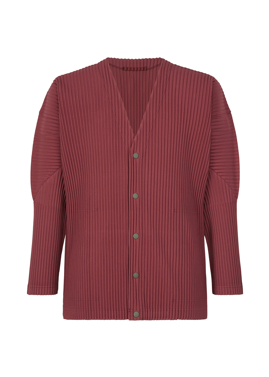 COLOR PLEATS CARDIGAN | The official ISSEY MIYAKE ONLINE