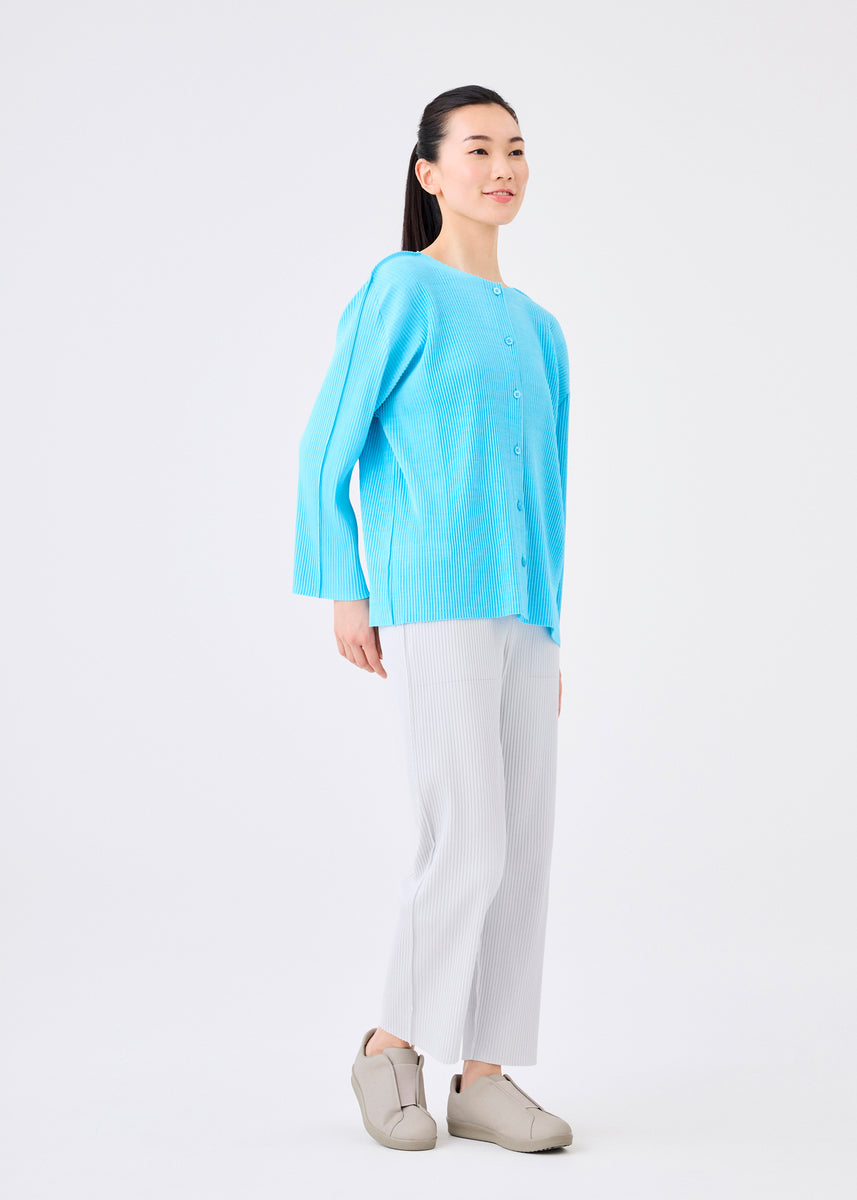 MIX FINE KNIT PLEATS BOTTOMS | The official ISSEY MIYAKE