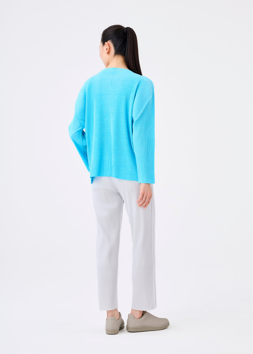 MIX FINE KNIT PLEATS BOTTOMS | The official ISSEY MIYAKE ONLINE