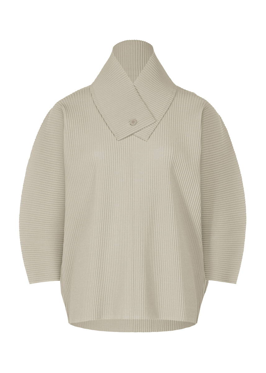 COLLAR PLEATS TOP | The official ISSEY MIYAKE ONLINE STORE | ISSEY