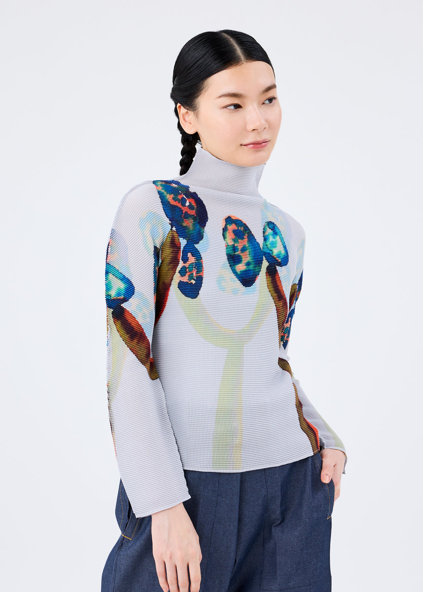 WATER FLOWER TOP | The official ISSEY MIYAKE ONLINE STORE | ISSEY ...