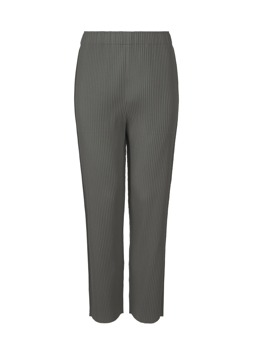 FINE KNIT PLEATS COLOR 1 PANTS | The official ISSEY MIYAKE ONLINE 