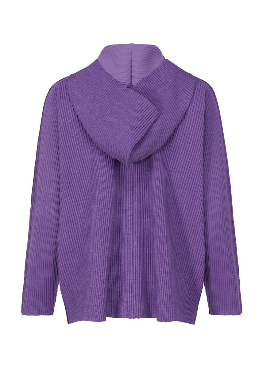 MIX FINE KNIT PLEATS CARDIGAN | The official ISSEY MIYAKE ONLINE