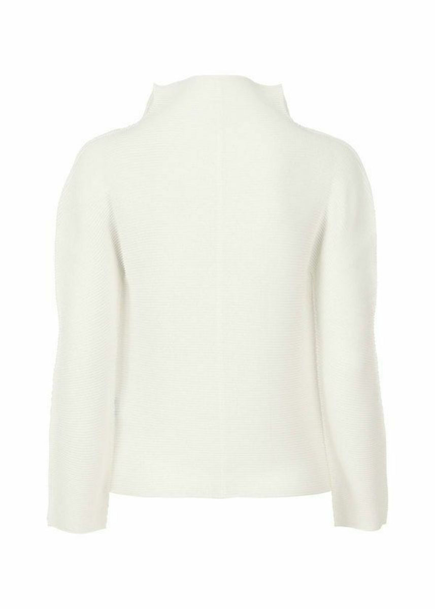 STRETCH PLEATS CARDIGAN | The official ISSEY MIYAKE 