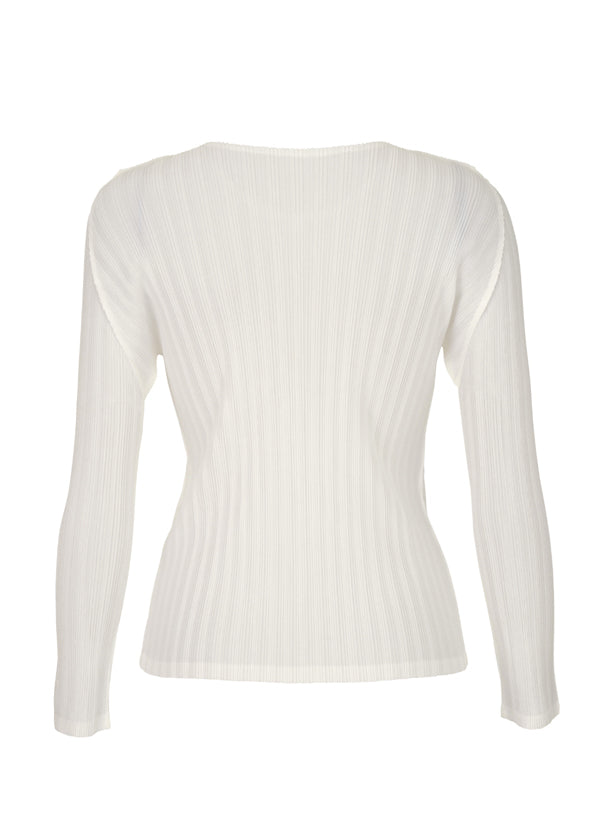 RIB PLEATS BASICS TOP | The official ISSEY MIYAKE ONLINE STORE 