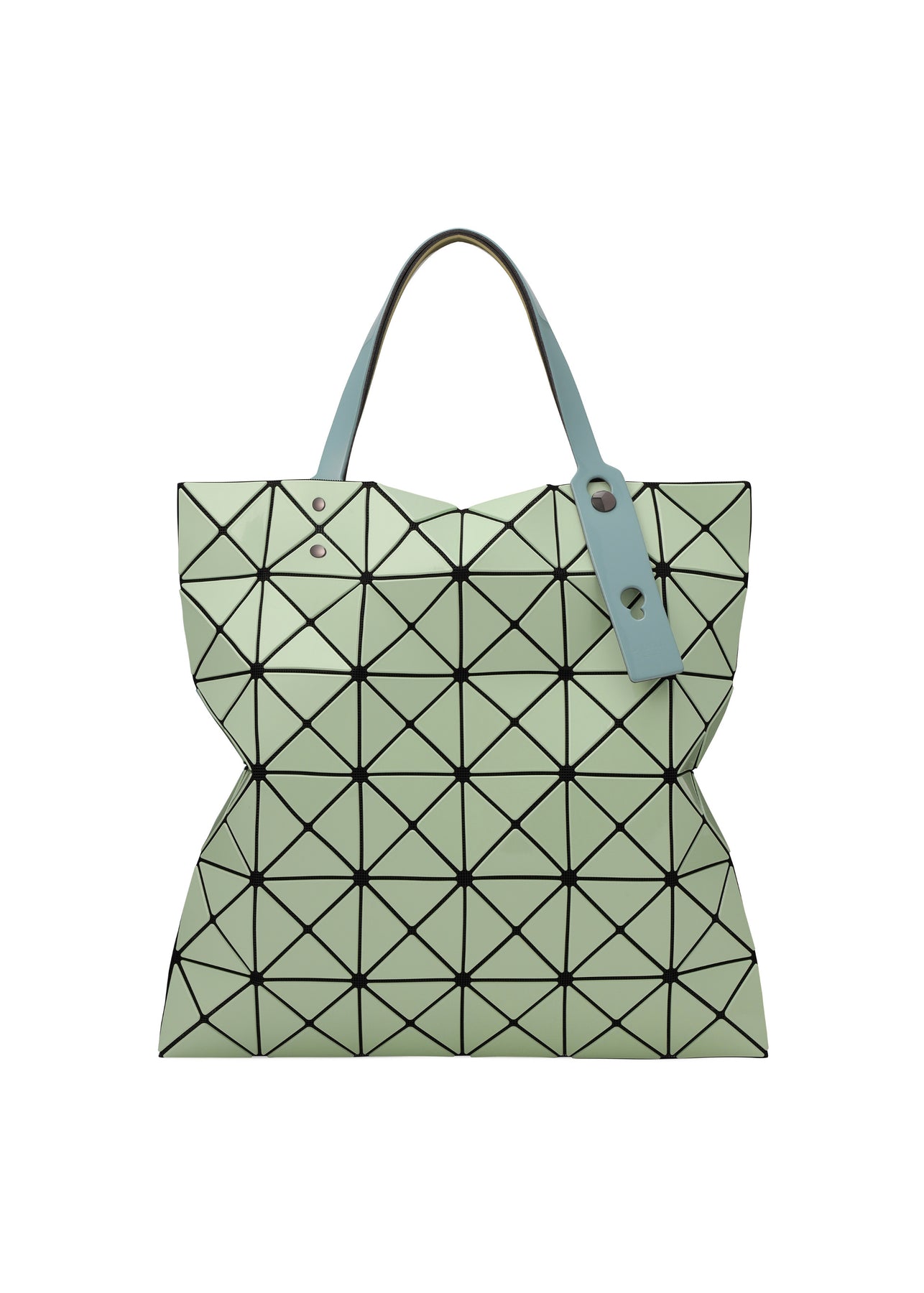 Bao Bao Issey Miyake Green Lucent Gloss Bag