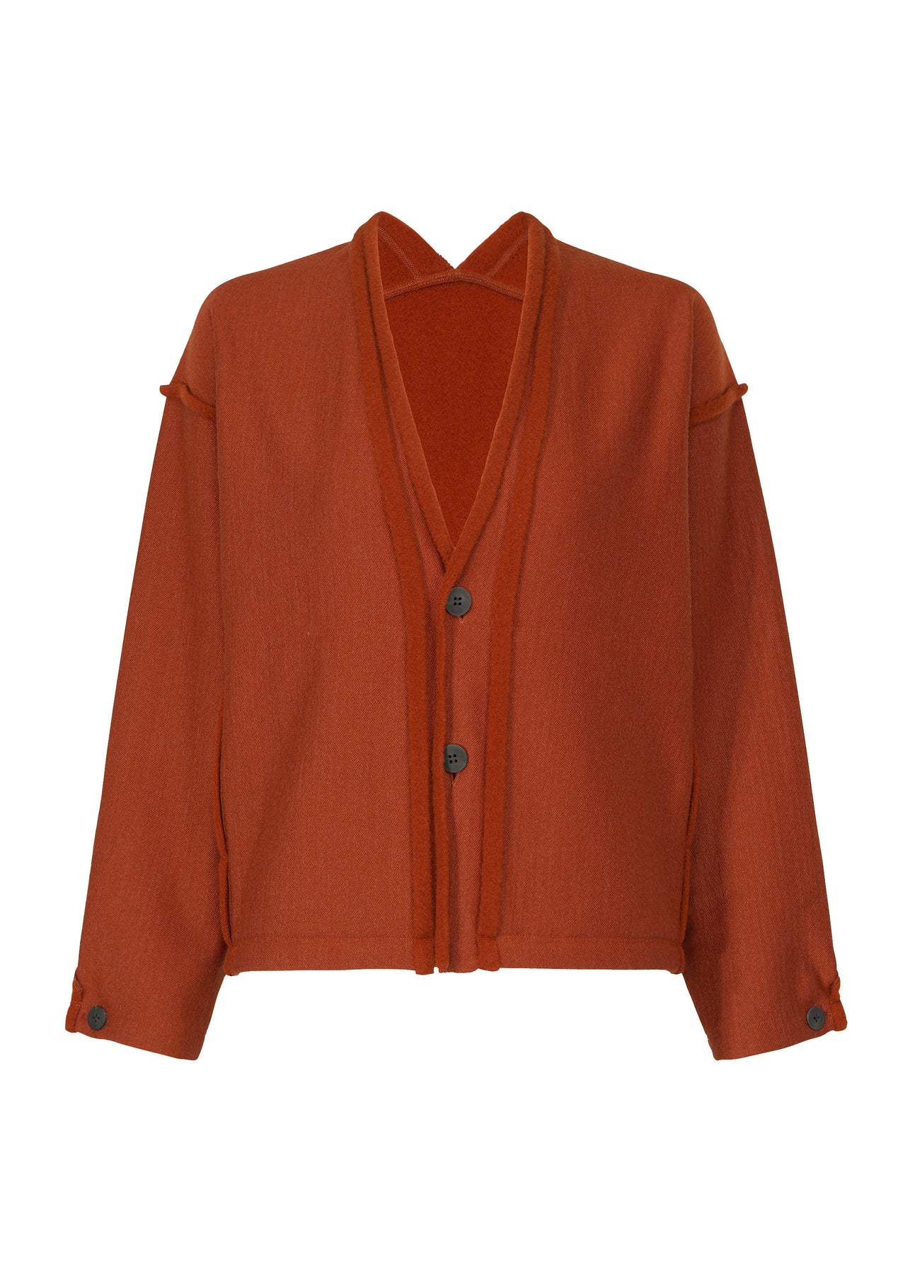VERTICAL CURL CARDIGAN, The official ISSEY MIYAKE ONLINE STORE