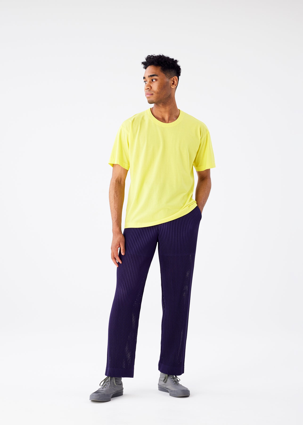 OUTER MESH PANTS | The official ISSEY MIYAKE ONLINE STORE | ISSEY