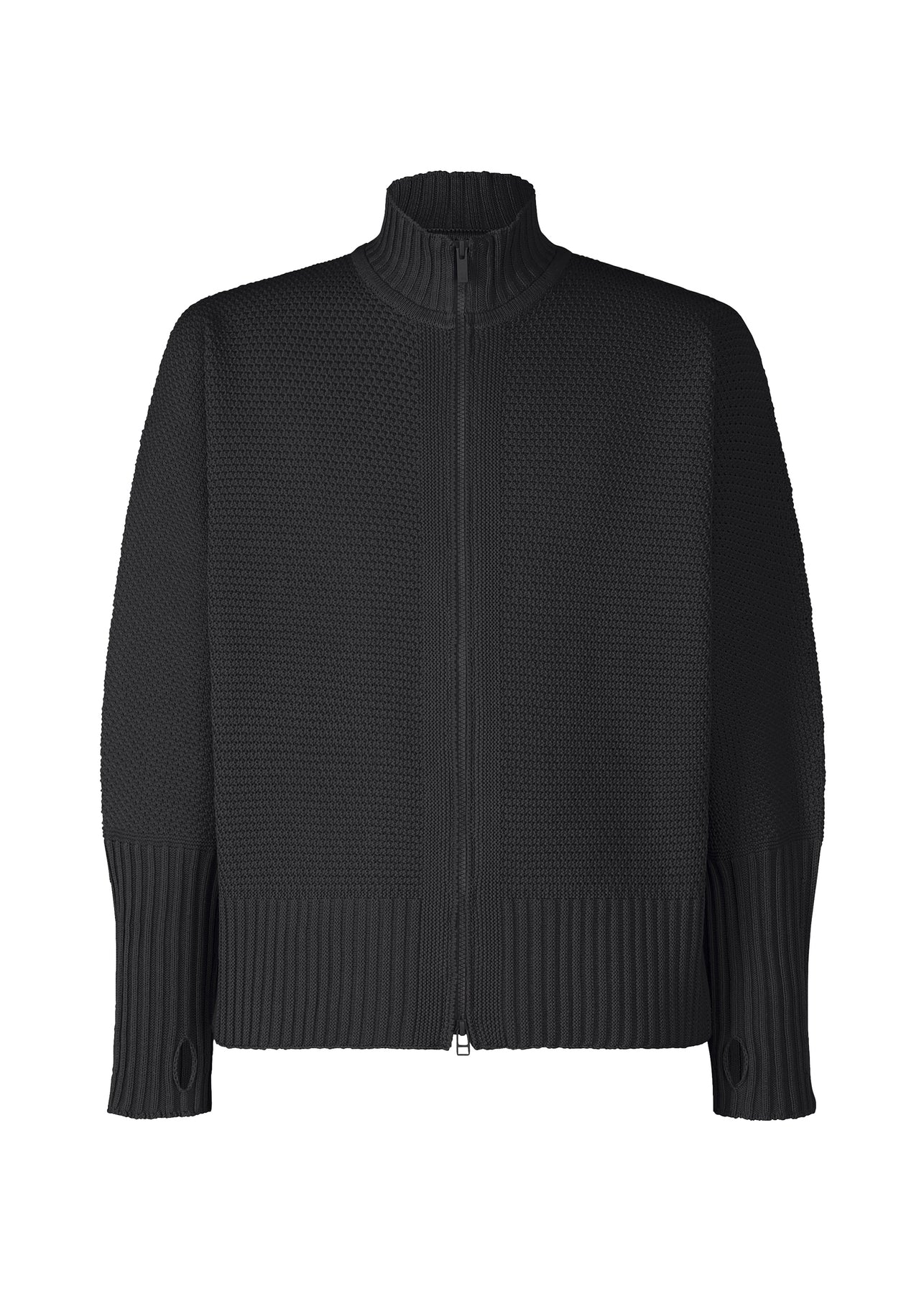 RUSTIC KNIT JACKET | The official ISSEY MIYAKE ONLINE STORE