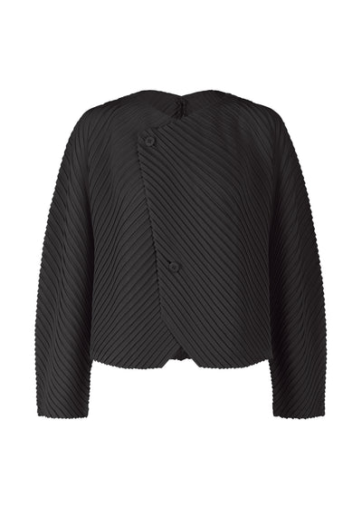 REITERATION PLEATS SOLID CARDIGAN | The official ISSEY MIYAKE