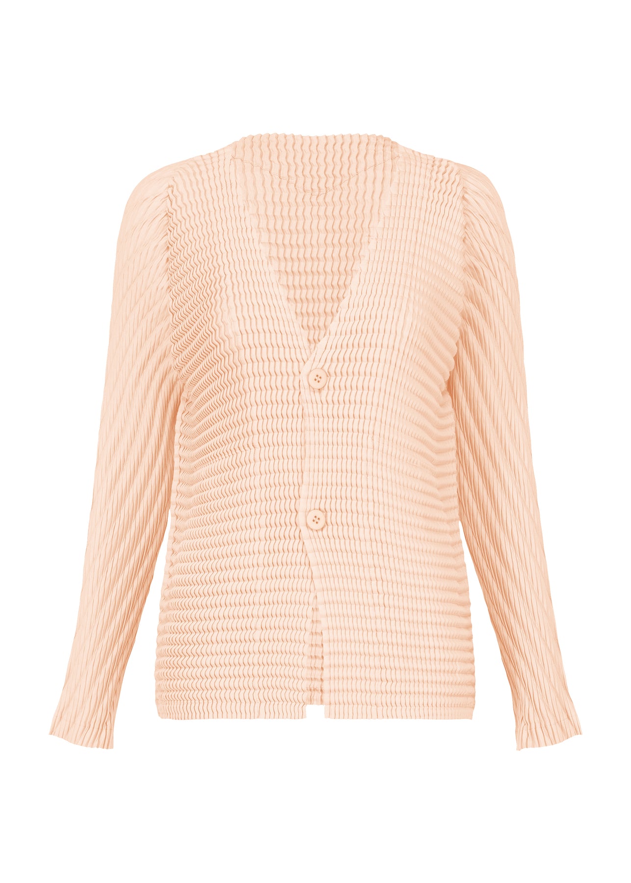 WOOL LIKE PLEATS CARDIGAN | The official ISSEY MIYAKE ONLINE STORE 