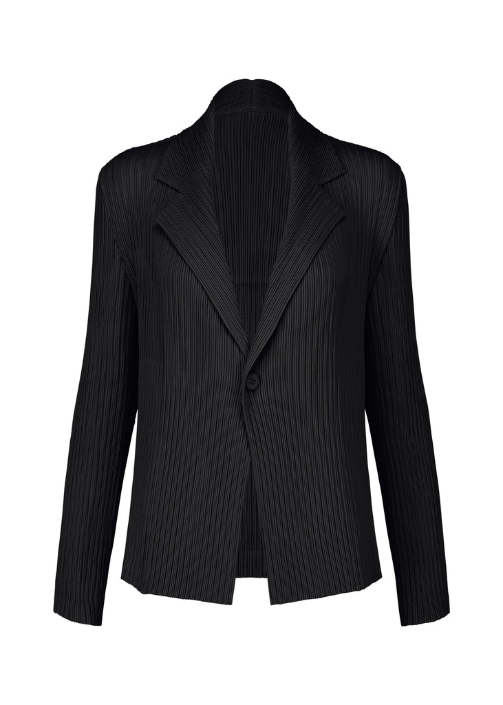 HATCHING PLEATS JACKET