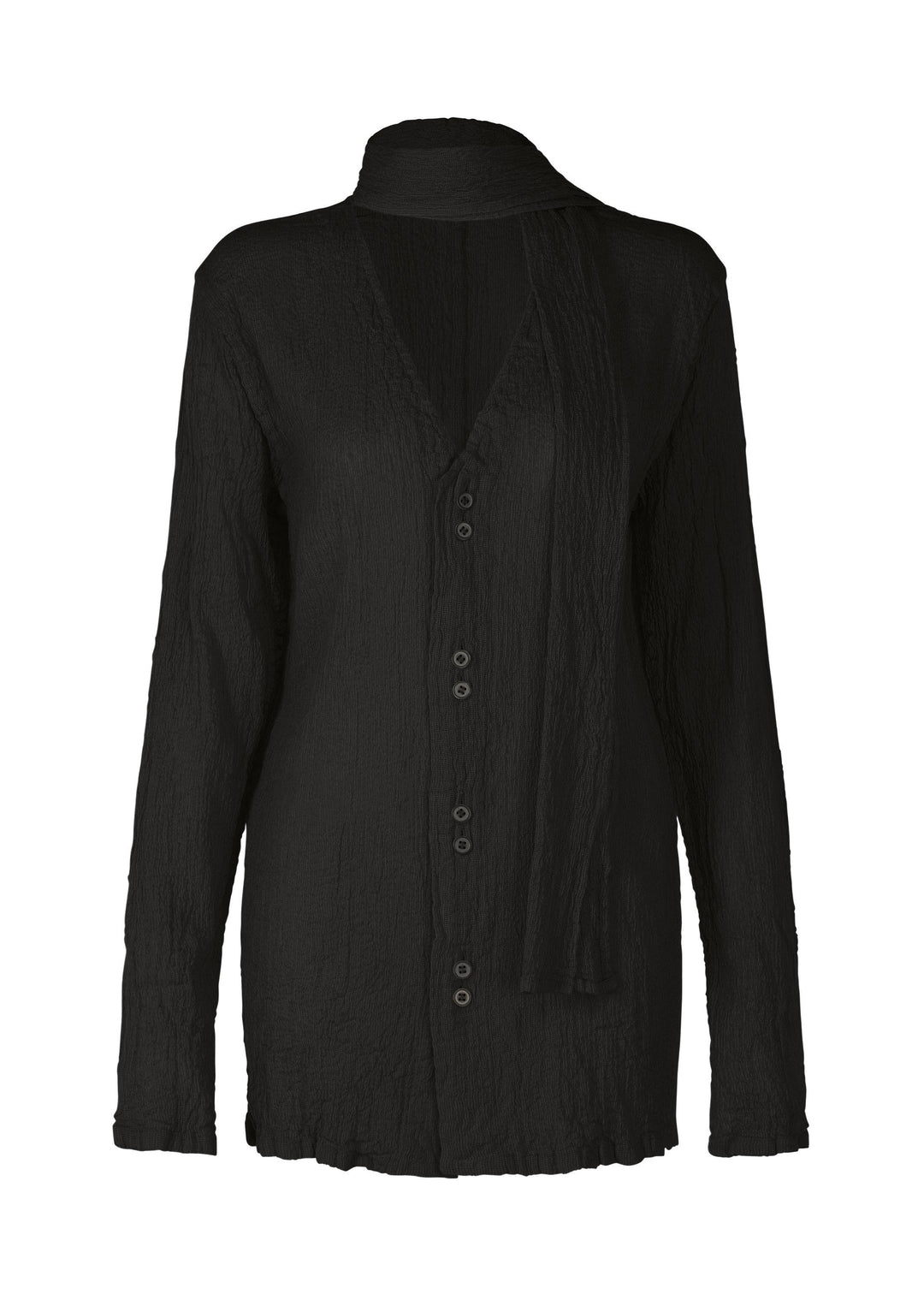 KARAMI WOOL CARDIGAN | The official ISSEY MIYAKE ONLINE 