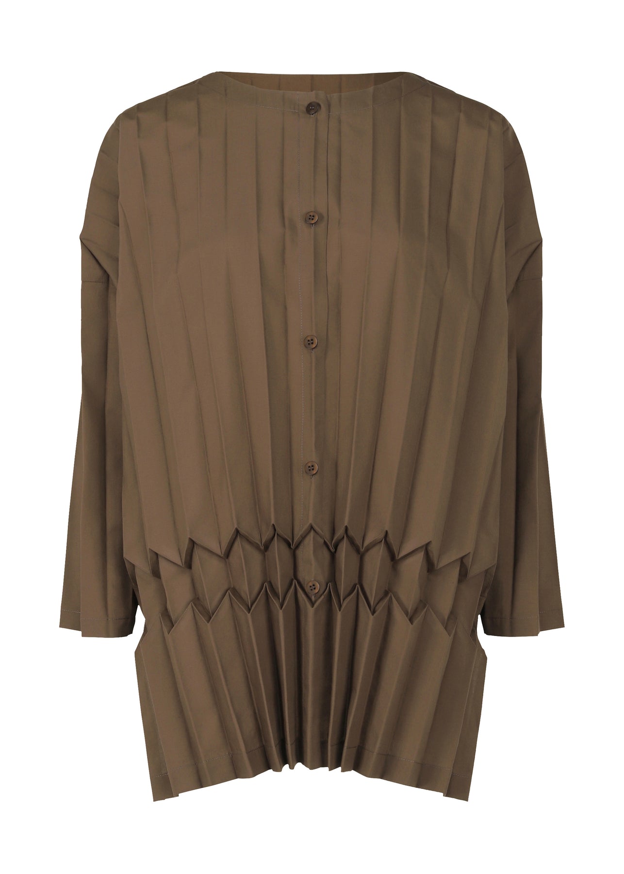 CUBE PLEATS SHIRT | The official ISSEY MIYAKE ONLINE STORE | ISSEY