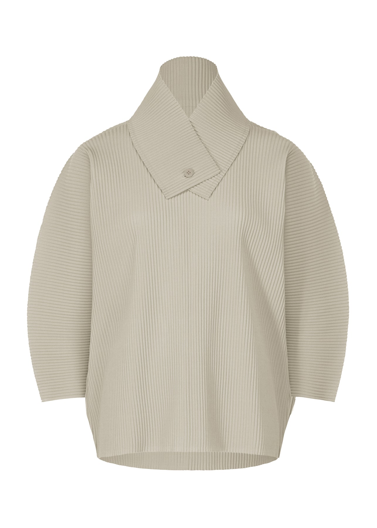 COLLAR PLEATS TOP | The official ISSEY MIYAKE ONLINE STORE | ISSEY 