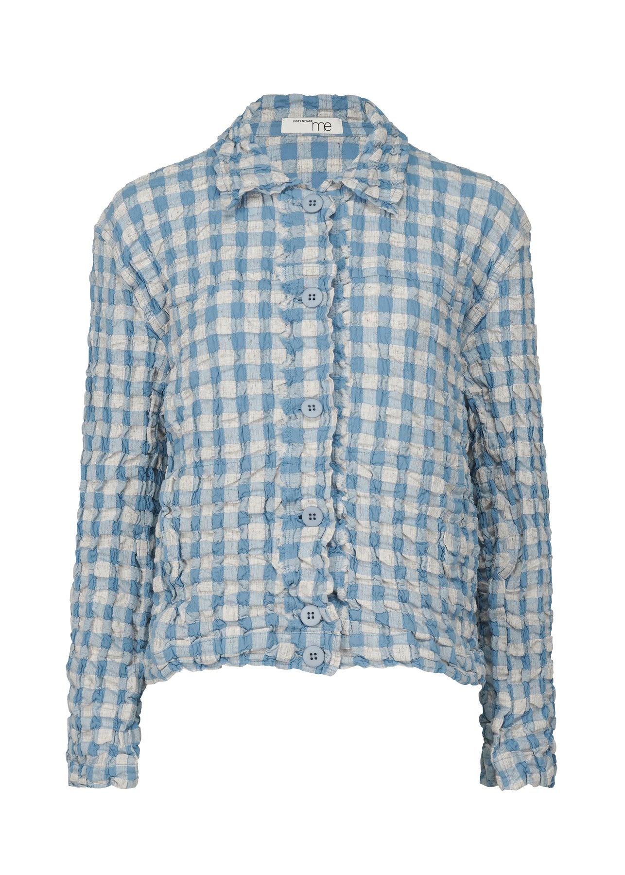 REmeTEX GINGHAM CHECK JACKET | The official ISSEY MIYAKE ONLINE