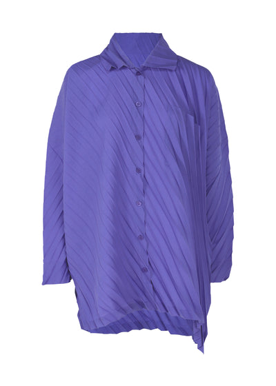 ANGLE PLEATS SHIRT TOP