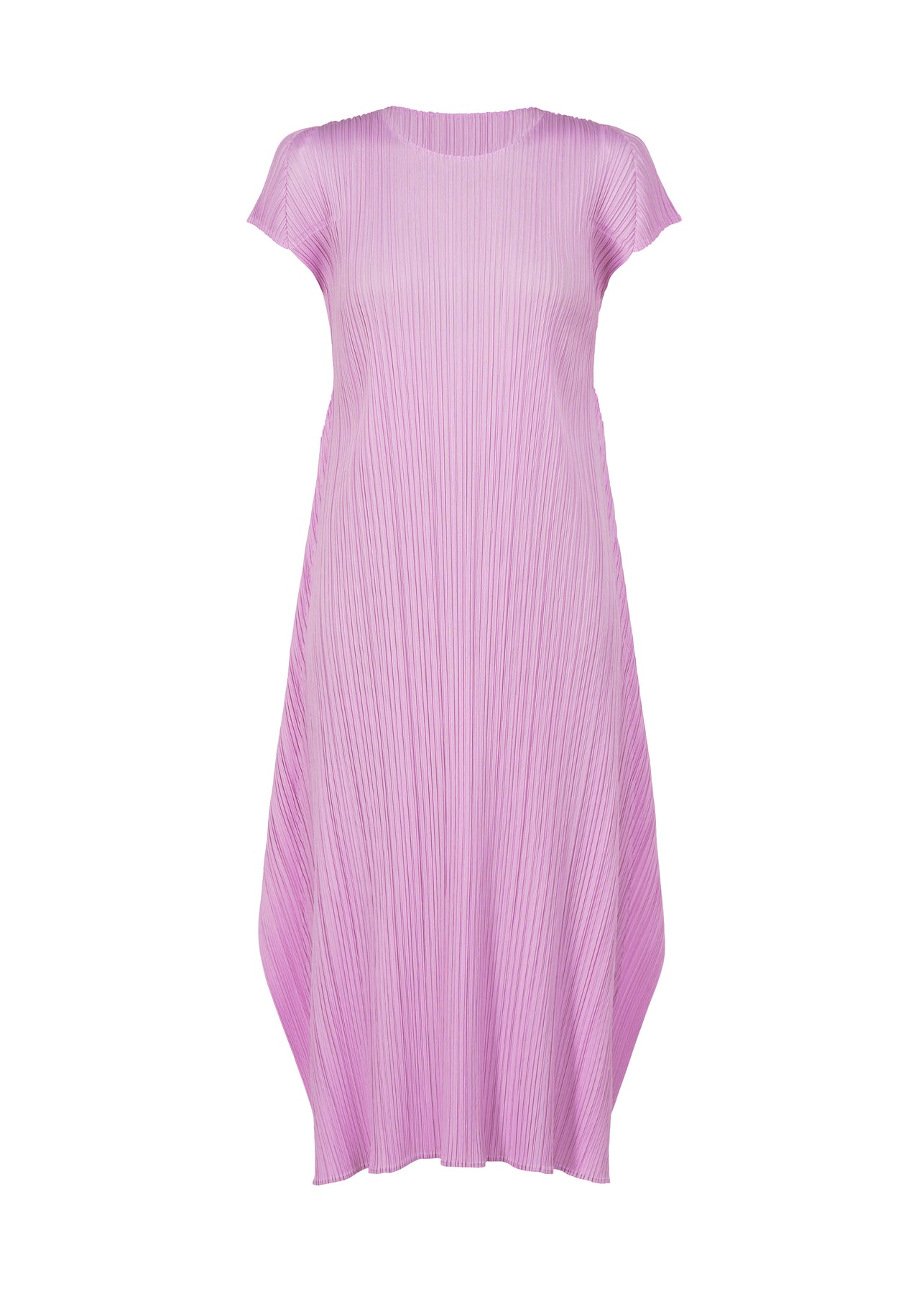 Pleats Please by Issey Miyake June Monthly Colors Dress in Pastel Pink