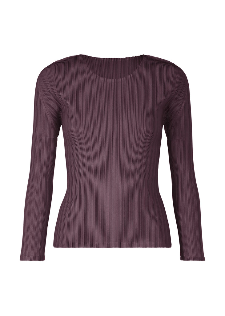 RIB PLEATS OCTOBER TOP | The official ISSEY MIYAKE ONLINE STORE