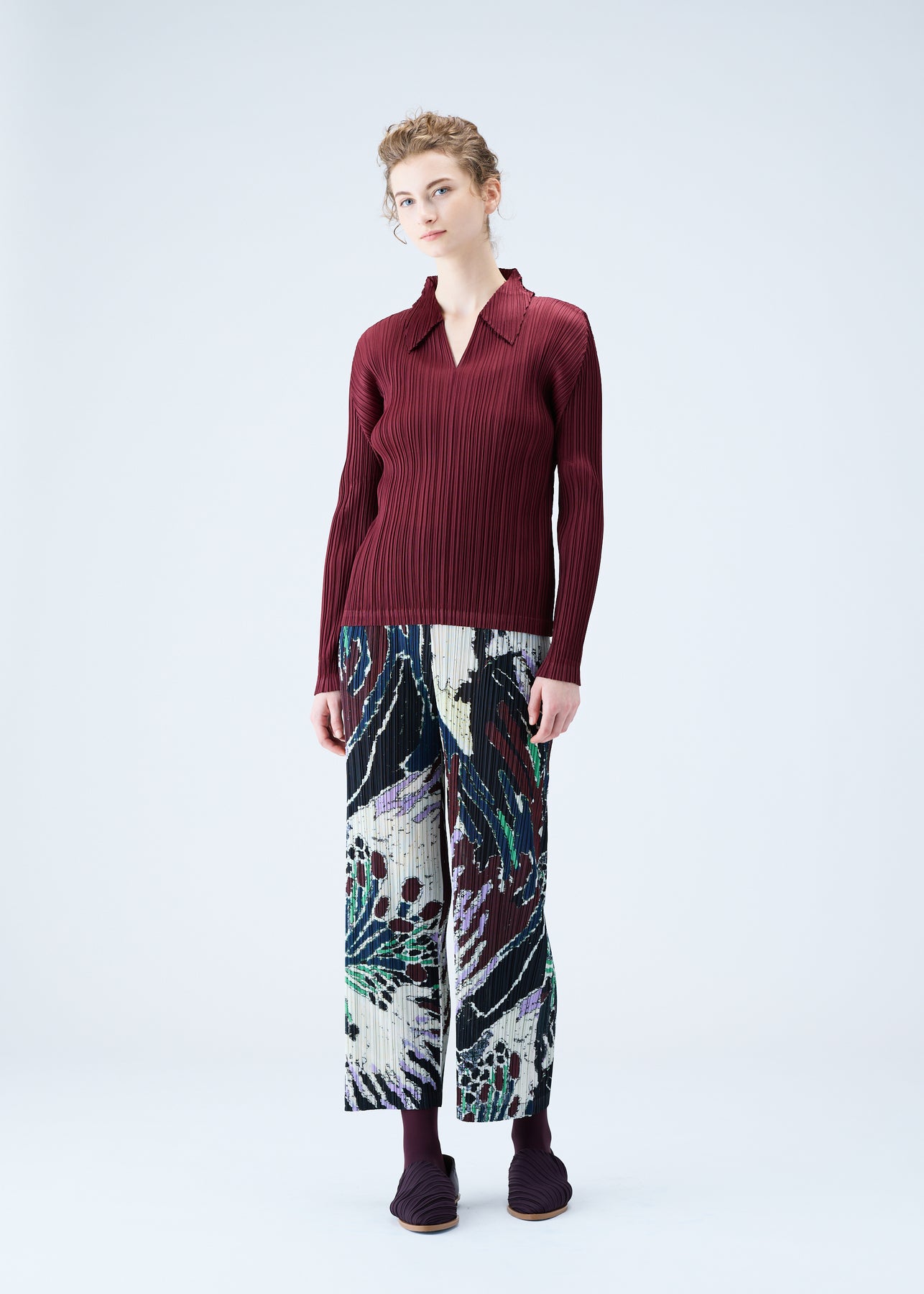 FROSTY FOREST PANTS | The official ISSEY MIYAKE ONLINE STORE 