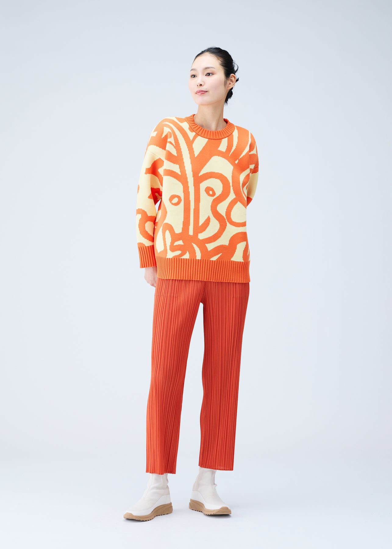 SEEKER KNIT SWEATER | The official ISSEY MIYAKE ONLINE STORE