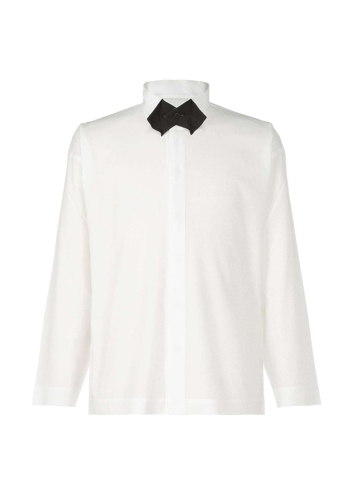 BOW-TIE PRESS SHIRT | The official ISSEY MIYAKE ONLINE STORE