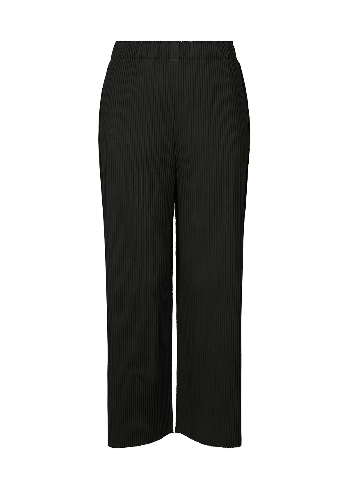 FINE KNIT PLEATS BOTTOM 2 PANTS | The official ISSEY MIYAKE ONLINE