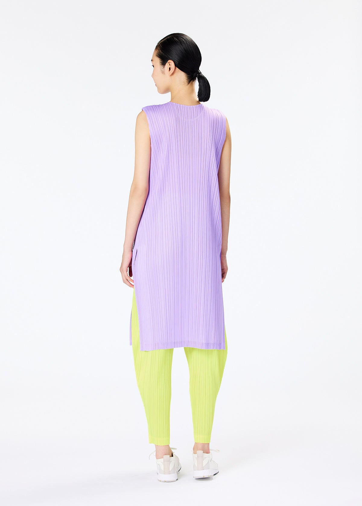 Pleats Please Issey Miyake, PP36-JT133, Monthly Colors March dress, light  purple — DISH